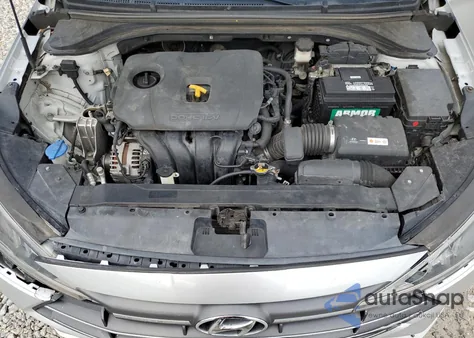 2019 Hyundai Elantra Sel из США, поврежденный, VIN KMHD84LF4KU742037